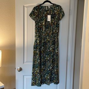 green floral a new day size l dress